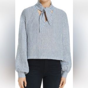 Frame linen blouse size M